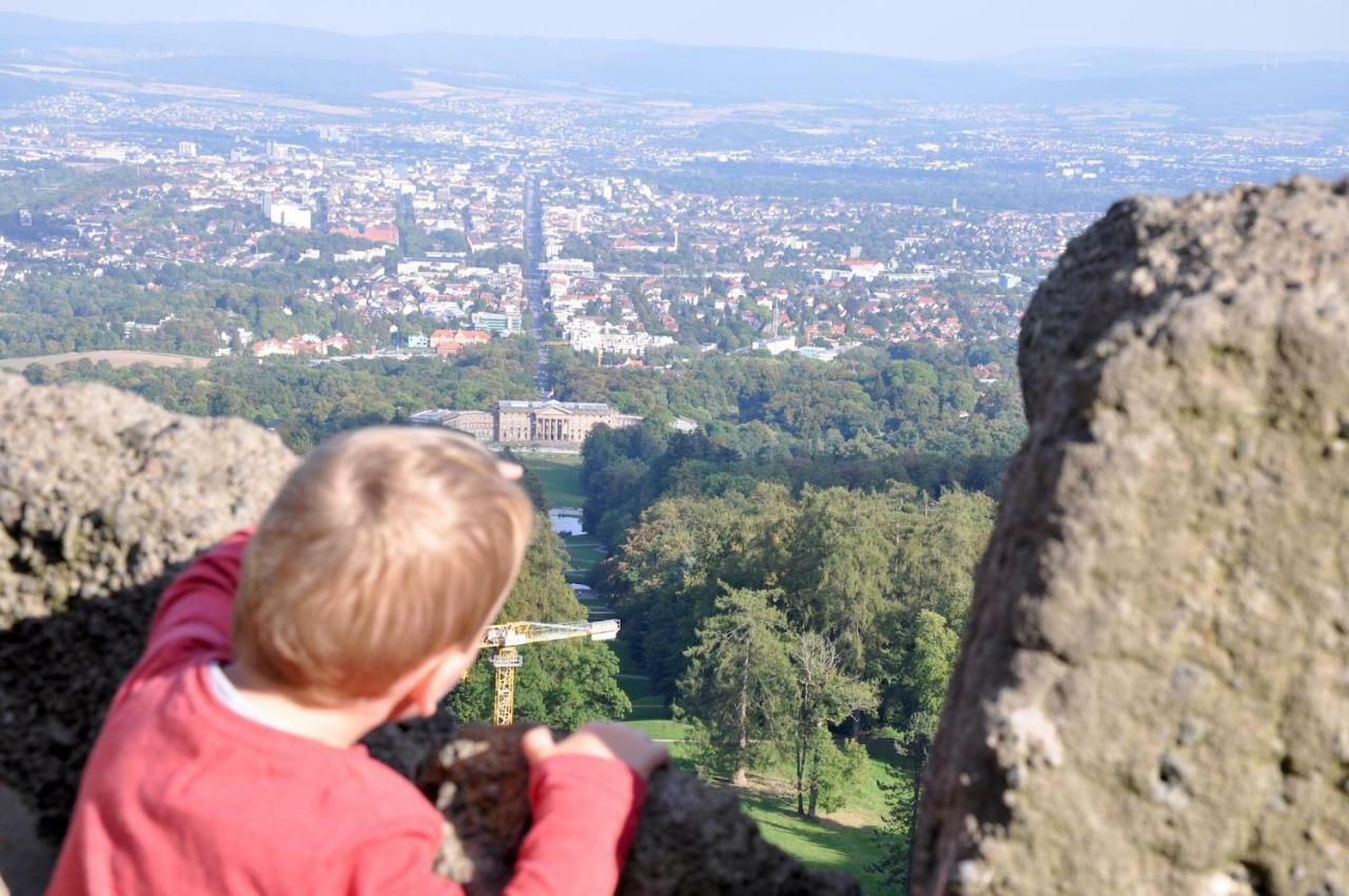 Ruhige und gemütliche Ferienwohnung in Calden Exterior foto